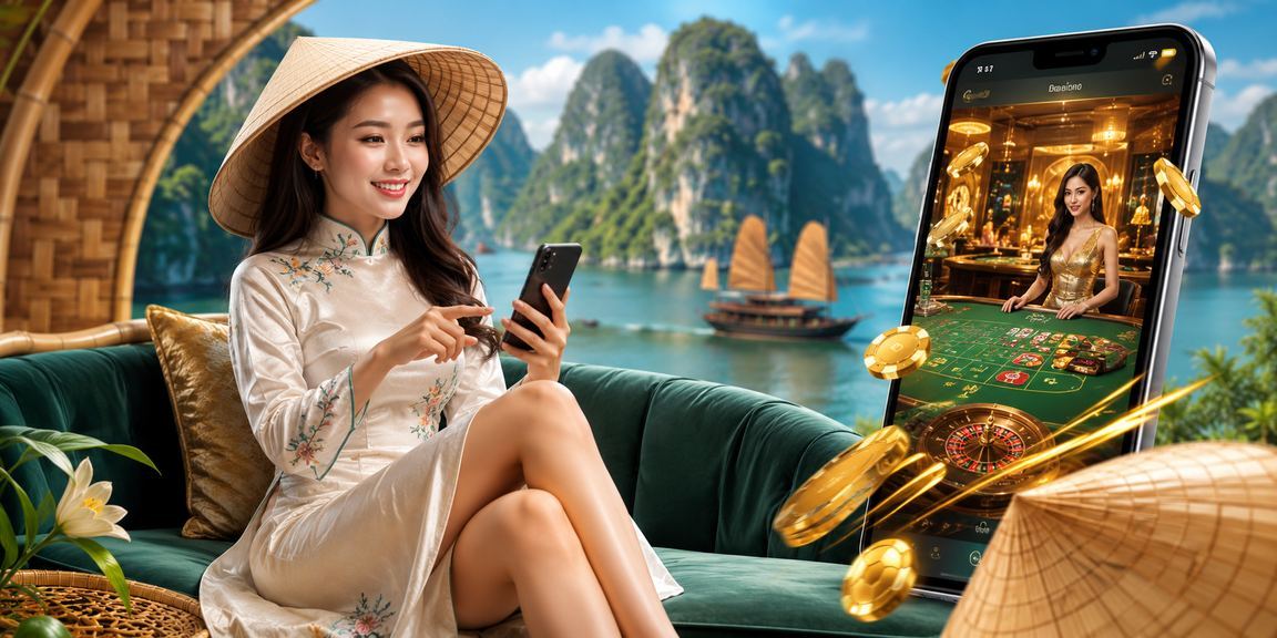 Ứng dụng casino tại Hạ Long với người dùng đội nón lá