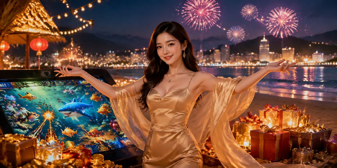 Bãi biển Quy Nhơn với chủ đề bắn cá gợi nhịp săn thưởng